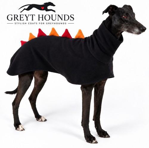 Greyhound fleece coat warm - coat,