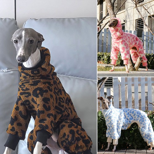Leopard print high neck plush - leopard,
